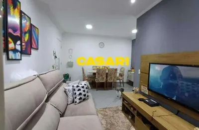 Apartamento com 2 dormitórios à venda, 54 m² - planalto - são bernardo do campo/sp