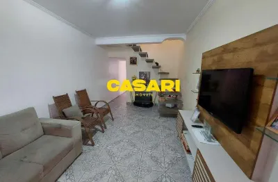 Sobrado com 3 dormitórios à venda, 150 m² - assunção - são bernardo do campo/sp
