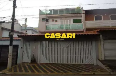 Sobrado com 4 dormitórios, suíte e terraço gourmet à venda em são bernardo do campo