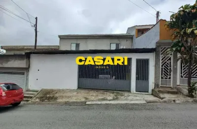 Sobrado com 2 dormitórios e salão de festas à venda no assunção – 305 m² em são bernardo do campo