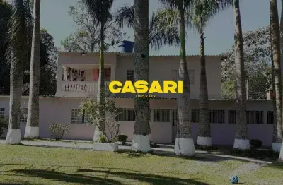 Chácara com 3 dormitórios à venda, 47000 m² - curucutu - são bernardo do campo/sp