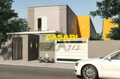 Sobrado com 2 dormitórios à venda, 58 m² - vila príncipe de gales - santo andré/sp