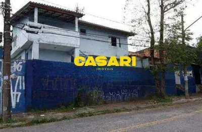 Sobrado com 4 casas e 8 dormitórios à venda – jardim santo andré, santo andré/sp