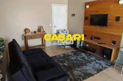 Cobertura com 2 dormitórios à venda, 150 m² - vila valparaíso - santo andré/sp