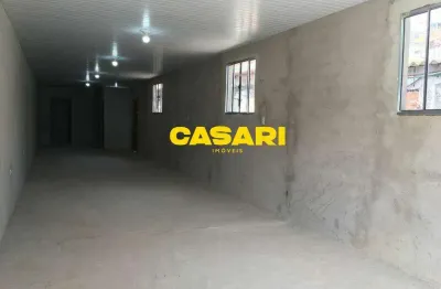 Salão, 80 m² - venda ou aluguel - paulicéia - são bernardo do campo/sp