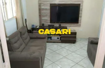 Sobrado com 2 dormitórios à venda, 125 m² por r$ 530.000,00 - jardim milena - santo andré/sp