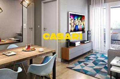 Apartamento com 2 dormitórios à venda, 53 m² - vila tibiriçá - santo andré/sp
