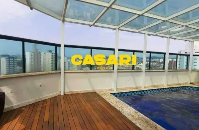 Cobertura com 4 dormitórios à venda, 600 m² por r$ 4.040.000,00 - centro - são bernardo do campo/sp