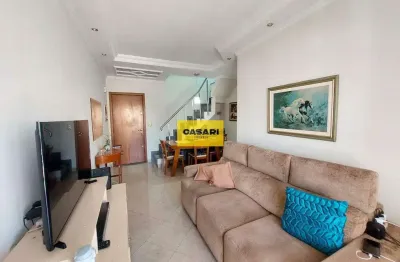 Cobertura com 3 dormitórios à venda, 144 m² - rudge ramos - são bernardo do campo/sp