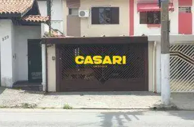 Sobrado com 3 dormitórios à venda, 111 m² – bairro jardim – santo andré/sp