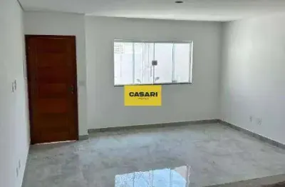 Sobrado novo à venda na vila vitória em santo andré com 3 dormitórios e 2 vagas