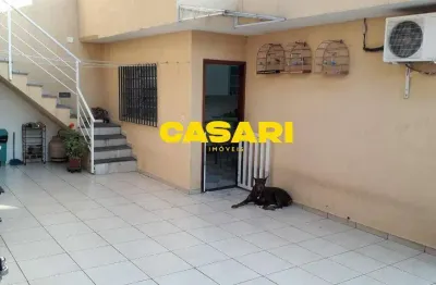 Casa com edícula e 3 dormitórios à venda na vila palmares – santo andré/sp