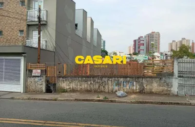 Terreno à venda na Rua Catequese, 1550, Jardim, Santo André