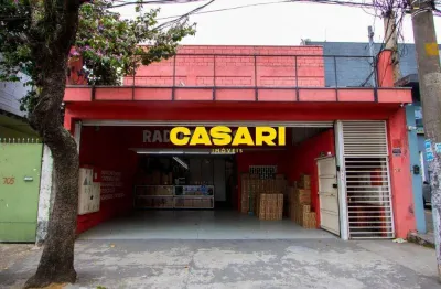 Galpão comercial à venda, 424 m² - jardim bom pastor - santo andré/sp
