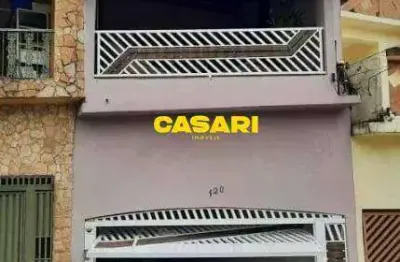 Sobrado com 3 dormitórios à venda, 152 m² - vila suíça - santo andré/sp