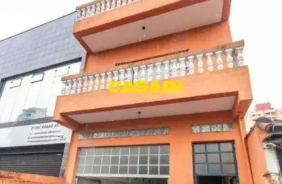 Sobrado à venda com 4 dormitórios e 200 m² na vila valparaíso santo andre/sp