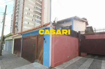 Sobrado à venda com 3 dormitórios e 300 m² na vila valparaíso – santo andré/sp