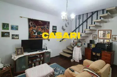 Sobrado à venda no centro de são bernardo – 2 dormitórios, 2 vagas e ótima localização – 116 m²