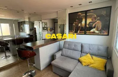 Apartamento com 1 dormitório à venda, 43 m² - jardim do mar - são bernardo do campo/sp