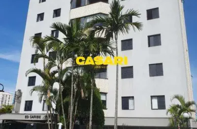 Apartamento com 3 dormitórios à venda, 75 m² - vila euclides - são bernardo do campo/sp