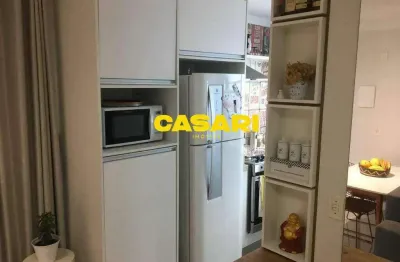 Apartamento com 2 dormitórios à venda, 47 m² - nova petrópolis - são bernardo do campo/sp
