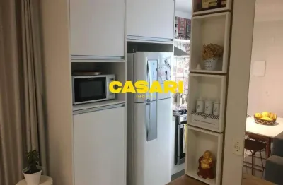 Apartamento com 2 dormitórios à venda, 47 m² - nova petrópolis - são bernardo do campo/sp