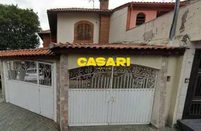 Sobrado com 3 dormitórios e suíte com hidromassagem à venda na paulicéia – são bernardo do campo