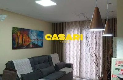 Apartamento com 3 dormitórios à venda, 72 m² - nova petrópolis - são bernardo do campo/sp