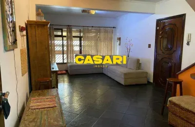 Sobrado com 3 dormitórios à venda, 181 m² - anchieta - são bernardo do campo/sp