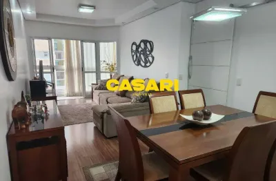 Apartamento vago, 3 quartos, suite, varanda gourmet, 2 vagas cobertas, andar alto - rua municipal - centro _ sbc