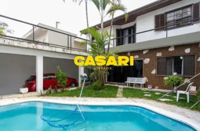 Sobrado com 4 dormitórios, suíte com hidro e piscina à venda – 285 m² – planalto – são bernardo do campo