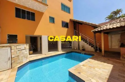 Sobrado à venda no parque espacial – 4 dormitórios, piscina e churrasqueira – são bernardo do campo