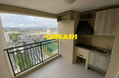 Apartamento com 3 dormitórios à venda, 90 m² - vila pires - santo andré/sp
