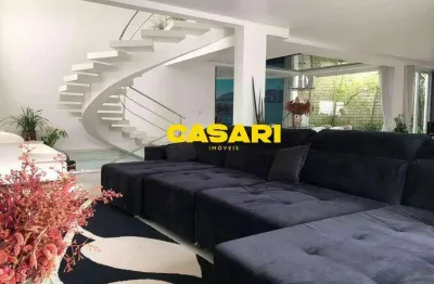 Sobrado com 5 dormitórios à venda, 800 m² - swiss park - são bernardo do campo/sp