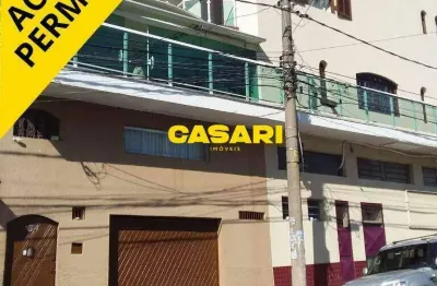 Sobrado com suíte master, mezanino com churrasqueira e 340 m² à venda – parque oratório – santo andré/sp