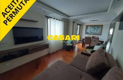 Cobertura à venda, 183 m² - 3 dormitórios (1 suíte), área gourmet, 2 vagas - vila lusitânia - são bernardo do campo/sp