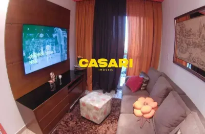 Apartamento com 2 dormitórios à venda, 62 m² - jardim palermo - são bernardo do campo/sp