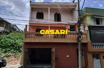 Casa térrea com quintal e 2 dormitórios à venda na vila luzita - santo andré