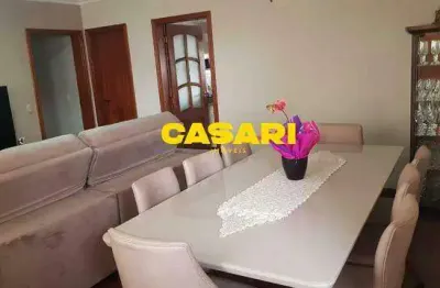 Apartamento com 3 dormitórios à venda, 161 m² - vila assunção - santo andré/sp