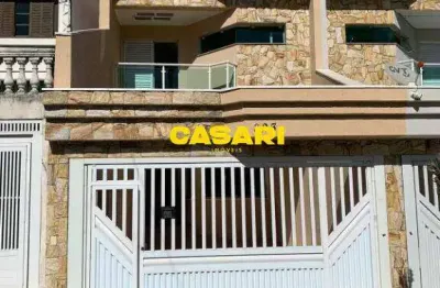 Sobrado construção moderna, vago, 4 dormitorios, suites, 4 vagas de garagem , piscina aquecida com cascata, 350m2, jardim do mar-sbc