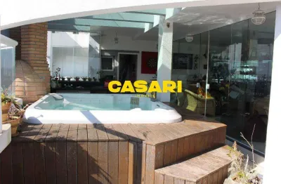 Cobertura com 3 dormitórios e spa à venda ou aluguel no centro de são bernardo – 172 m²