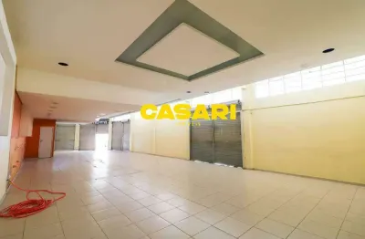 Salão comercial para alugar com 250 m² no rudge ramos, são bernardo do campo