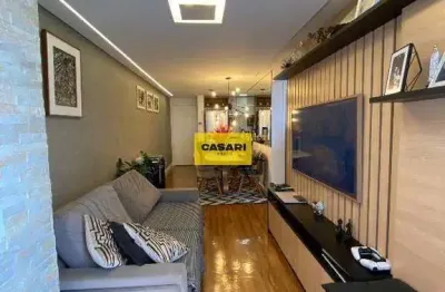 Apartamento com 2 dormitórios, 51 m² - jardim do mar - são bernardo do campo/sp