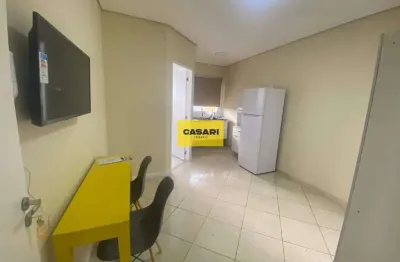 Kitnet com 1 dormitório para alugar, 16 m² - rudge ramos - são bernardo do campo/sp