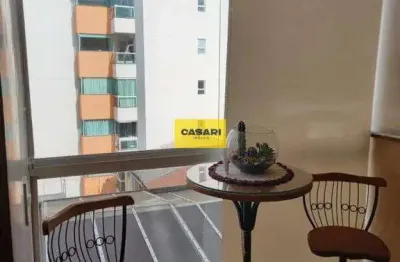 Apartamento com 2 dormitórios à venda, 57 m² - parque das nações - santo andré/sp.