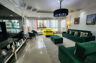 Apartamento 1 por andar, maravilhoso, decorado, 175 m² - vl caminho do mar