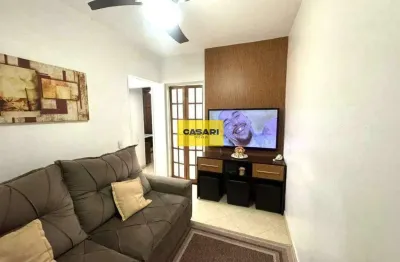 Apartamento semi mobiliado com 2 dormitórios e 1 vaga – segurança com biometria – 55 m²
