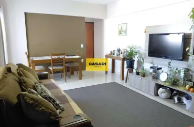 Apartamento com 3 dormitórios à venda, 104 m² - vila valparaíso - santo andré/sp .