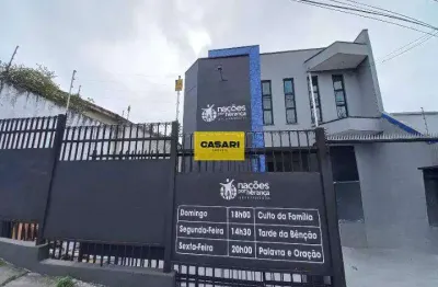 Galpão para locação – 212 m² construídos e terreno de 250 m²