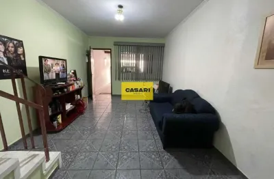 Sobrado à venda com 2 dormitórios e 1 vaga coberta – bairro tranquilo com fácil acesso à via anchieta
